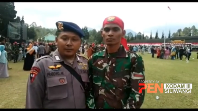 ditelantarkan ortu lalu diasuh anggota polisi kini jadi tni