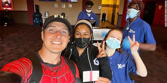 Pria AS Pecahkan Rekor Dunia Setelah Tonton Film Spider-Man 292 kali
