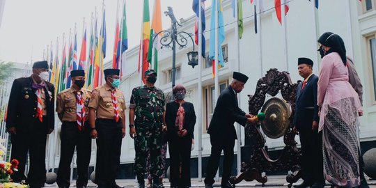 Pengibaran Bendera Asia Afrika, Penanda Dimulainya Peringatan 67 Tahun KAA