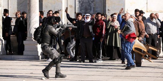 Erdogan Kutuk Serangan Israel terhadap Jemaah di Masjid Al-Aqsa