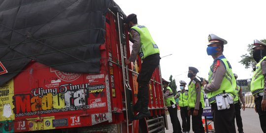 H-7 Lebaran, Polisi Bakal Larang Truk Angkutan Berat Melintas di Jalan Arteri