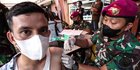 Vaksinasi Booster di Pasar Palmerah