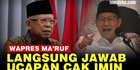 VIDEO: Jawaban Wapres Maruf Amin Soal Cak Imin Usul Penundaan Pemilu