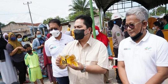 Erick Thohir Siapkan 40.000 Paket Sembako untuk Pasar Murah di 7 Titik Jabodetabek