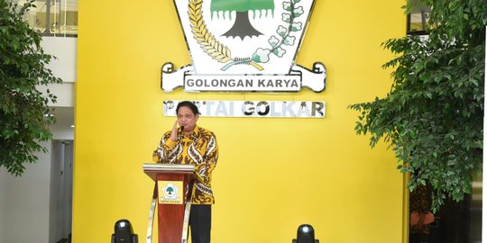 Airlangga Berseru ke Kader Golkar: Kita Fokus Pilpres, Pileg kemudian Pilkada