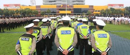 personel polisi di jajaran polda jatim