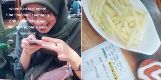 Viral Barista Beri Camilan Gratis Demi Bisa Kenalan, Begini Hasilnya