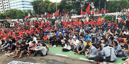 Demo 21 April, 15 Perwakilan Buruh dan Mahasiswa Diterima Anggota DPR