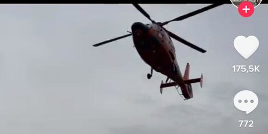 CEK FAKTA: Tidak Benar Video Helikopter Mendarat Darurat di Jalan Tol Merak