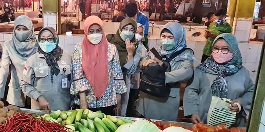 Sidak ke Kota Tangerang, Kementan Pastikan Stok Pangan Aman