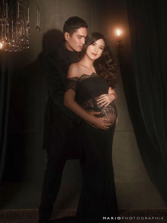 4 potret elegan maternity shoot deasy priscilla istri marcel chandrawinata