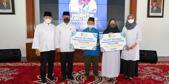 Banyuwangi Mulai Salurkan Insentif Guru Ngaji Tahun Ini Total Rp94 Miliar 3559