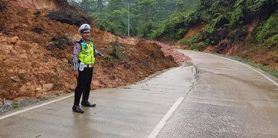 Ini Titik Rawan Longsor di Lebak, Pemudik Diimbau Lebih Waspada