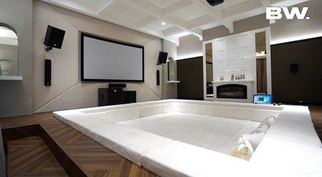 home theater rumah artis