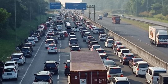 H-8 Lebaran, Sudah 445.944 Kendaraan Tinggalkan Jabotabek