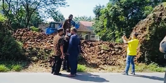 Ganjar Minta Kasus Tembok Benteng Bekas Keraton Kartasura Dibongkar Diusut Tuntas