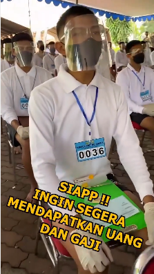 para casis ditanya alasan kenapa ingin jadi polisi