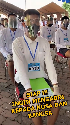 para casis ditanya alasan kenapa ingin jadi polisi