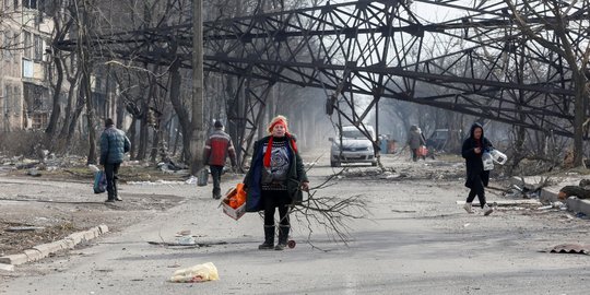 Rusia Umumkan Gencatan Senjata di Mariupol Ukraina