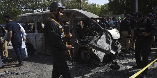 Serangan Bom Bunuh Diri di Pakistan Tewaskan Tiga WN China