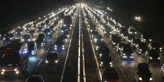 Tiga Hari Krusial Mudik di Tol Trans Jawa