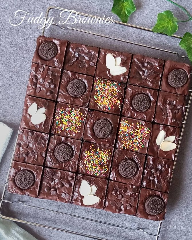 cara membuat brownies panggang