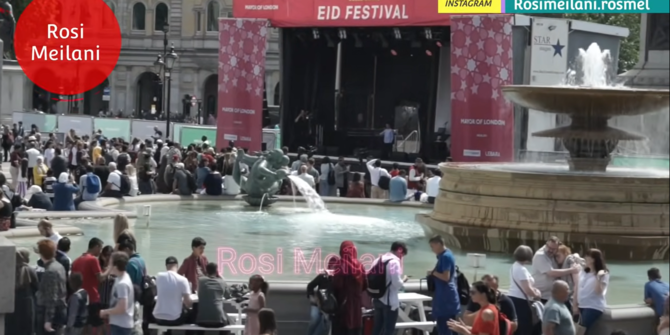 Intip Tradisi Idul Fitri di London, Gelar Eid Festival Dihadiri Oleh Non Muslim