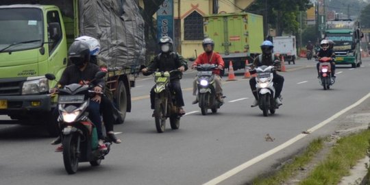 Jalur Selatan Jateng Mulai Diramaikan Pemudik Bersepeda Motor