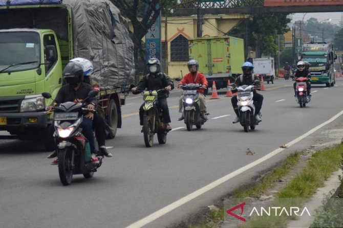 arus mudik di jalur selatan jateng