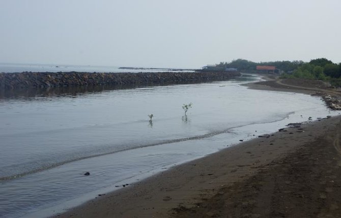 pantai pondok bali di subang