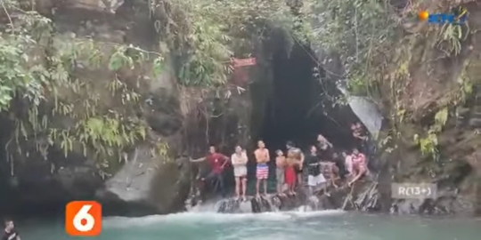 Cocok untuk Libur Lebaran, Curug Leuwi Mangrod Tawarkan Lanskap Indah Suasana Hutan