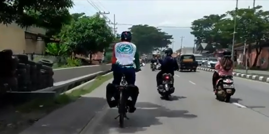 Ditempuh Tiga Hari, Begini Cerita Warga Indramayu Mudik Pakai Sepeda ke Semarang