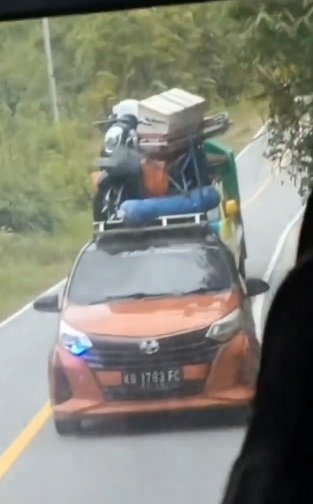 mudik bawa barang banyak