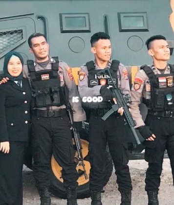 lima bersaudara jadi polisi
