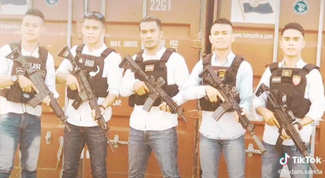 lima bersaudara jadi polisi