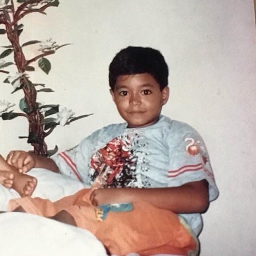 foto masa kecil reza arap