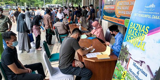 Masjid Istiqlal Mulai Buka Layanan Pembayaran Zakat Fitrah