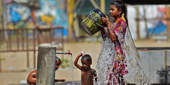 Gelombang Panas Ekstrem Landa India