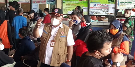BNPB: Prokes di Stasiun Gambir & Senen Terkontrol, Terminal Kampung Rambutan Kurang