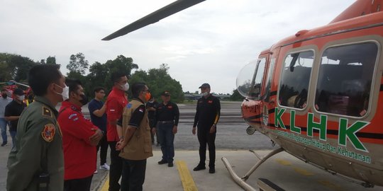 Antisipasi Karhutla saat Lebaran, KLHK Kirim Helikopter ke Riau