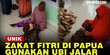 VIDEO: Intip Uniknya Muslim Papua Gunakan Ubi Jalar untuk Zakat Fitrah