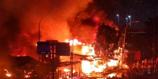 api bakar mimpi sugianto rayakan lebaran di kampung halaman