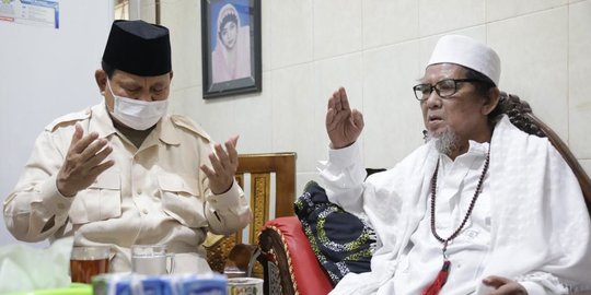 Bertemu Kiai Kholil As'ad dan Kiai Ahmad Muzaki Syaha, Prabowo Didoakan Jadi Presiden