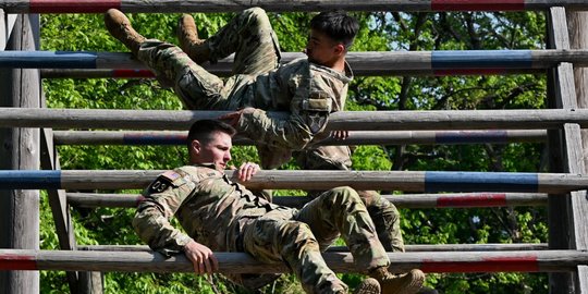 Unjuk Kebolehan Militer AS di Korea Selatan Berlomba Jadi Prajurit Terbaik