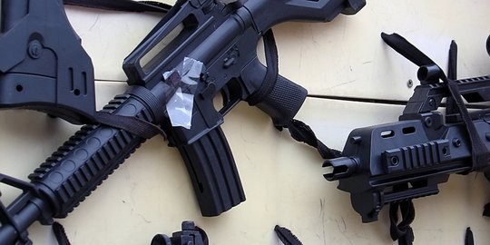 Dipakai Menembak Pengendara, Puluhan Pistol Mainan Disita Polisi