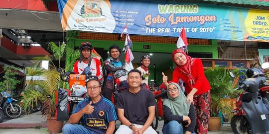 Perjalanan Pesepeda Asal Magelang Menuju Tanah Suci, Kini Sudah Sampai Kuala Lumpur
