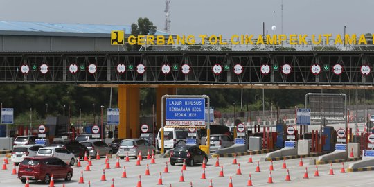 Dampak One Way, Simpang Susun Cawang Arah Cikampek Dialihkan