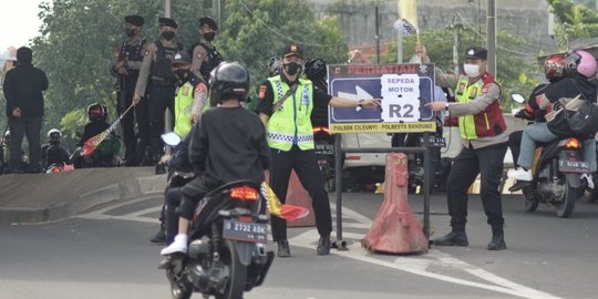 Faktor Lelah, Pemudik Sepeda Motor Kerap Salah Jalan dan Masuk Jalur Tol Cileunyi