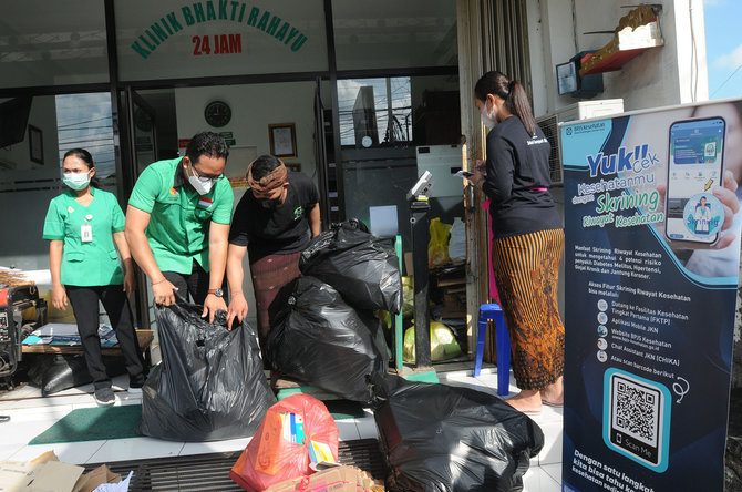 gerakan membayar tunggakan bpjs kesehatan dengan sampah