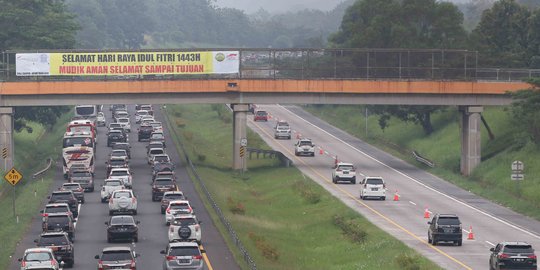 Sampai H+2 Lebaran, 563 Ribu Kendaraan Kembali ke Jabotabek